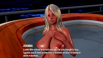 Max's life temporada 4 cap 236 trio en el jacuzzi con mis dos amigas