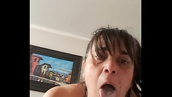 Making my stepson cum