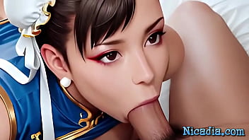 Teen ai gnerated asian fucked by three studs