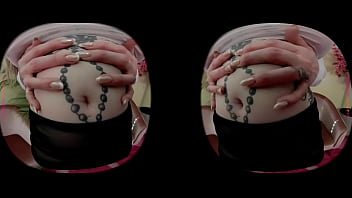 Vr belly button slut d femdom tease joi