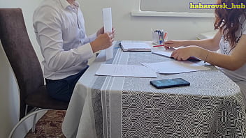 Beauty sucks dick and gets a creampie in her mouth from her tutor Beauty sucks dick and gets a creampie in her mouth from her tutor