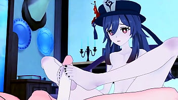 Hu tao and aether share intense sex until morning genshin impact hentai