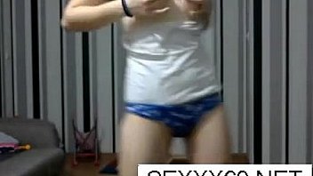 Petite teen plays with herself in panty and vibrator