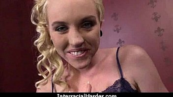 Girl gets punished by a huge black cock 9