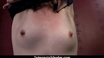 Girl gets punished by a huge black cock 9