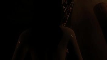 Skyrim brunette gets fucked hard