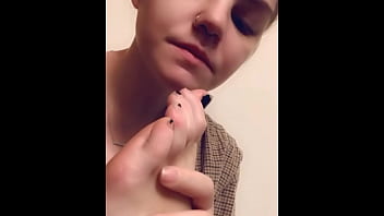 Teen foot worship sexy white girl feet preview