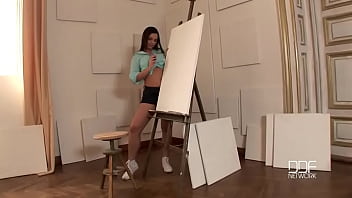 Tickle my clit with a paint brush