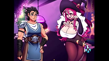 Sexy quest cap 5 brujita de halloween me hace una paja con sus grandes tetas