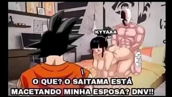 Noku buxa demais enquanto sua esposa é solada pelo chadtama