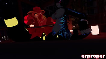Vrchat vulpix cuckhold with an umbreon and a furry