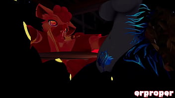 Vrchat vulpix cuckhold with an umbreon and a furry