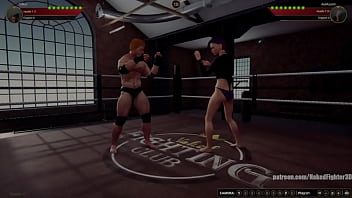 Vilkor vs aoiazumi nf3d mixed mma maledom ring