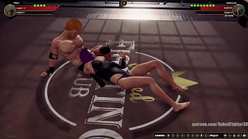 Vilkor vs aoiazumi nf3d mixed mma maledom ring