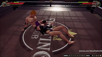 Vilkor vs aoiazumi nf3d mixed mma maledom ring