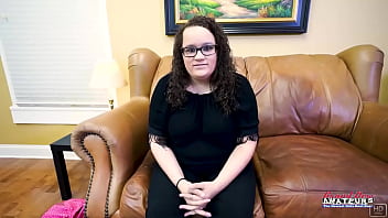 Busty brunette harper b sucks a cock before she gets banged and jizzed