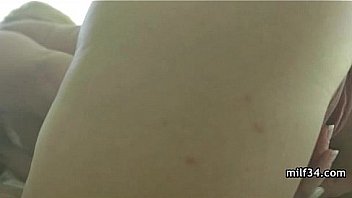 Horny milf can't wait to fuck hubby