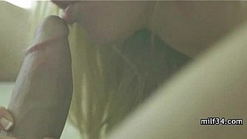 Horny milf can't wait to fuck hubby