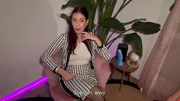 French pegging – i answer his questions then i fuck his ass with my strap on