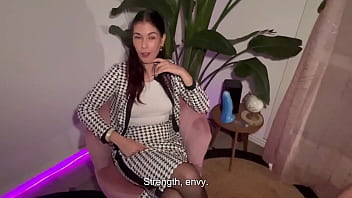 French pegging – i answer his questions then i fuck his ass with my strap on