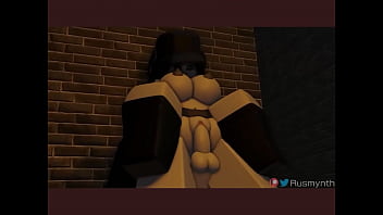 Roblox slut gets pounded in a back allyway
