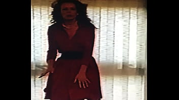 Lady in red for her boyfriend