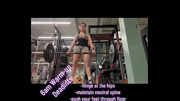 6am warm up deadlifts hinge at the hips maintain neutral spine push your feet through floor pull weight up keep bar