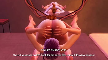 Kasumi x ayane & hitomi x lei fang wild night in private beach house