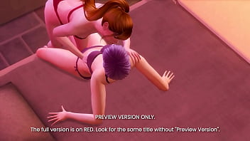 Kasumi x ayane & hitomi x lei fang wild night in private beach house