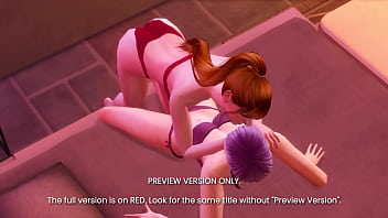 Kasumi x ayane & hitomi x lei fang wild night in private beach house