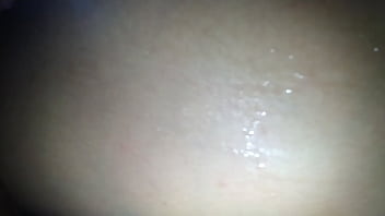 Fucking and creampie by the friend of my husband in the shower while taking a bath