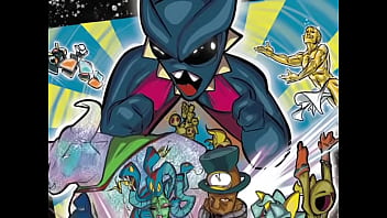 Am orgy scene from the erotic space opera comic roobix