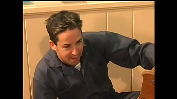 Teen gives a steaming oral service stimulation