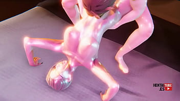 Hentai sexy girl with big boobs fucked