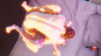 Hentai sexy girl with big boobs fucked