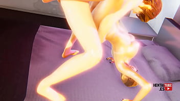 Hentai sexy girl with big boobs fucked