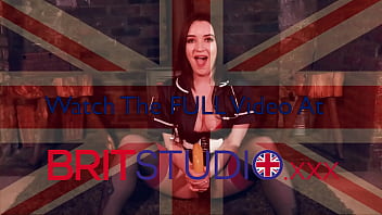 Hot british nurse gives you an instructional joi using a banana