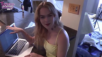 Blonde sage fox & her stepdad are having an affair