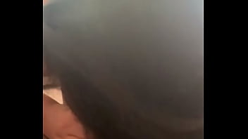 Sucking on cock and enjoying it