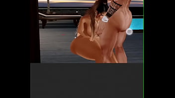 La argenta haciendo aseo