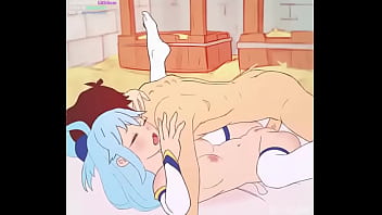 Aqua konosuba pounded