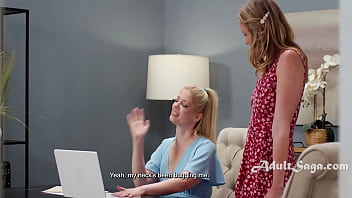 One of her stepmoms is making an omelette the other one is feeding her pussy One of her stepmoms is making an omelette the other one is feeding her pussy