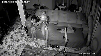 Bastidores de casal gravando a foda pra assistir depois