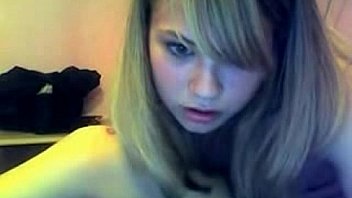 Live amateur blonde teen
