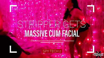 Vip slut maxine x gets facialized after have ridden stuck cock