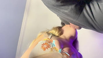 Deepthroat training and facial fuck on big daddy spitting drooling swallowing