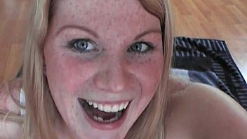 Beautiful Blonde Gloria Dildoing On The Floor thumbnail