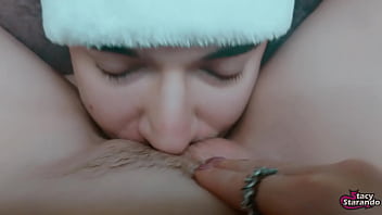 Santa Claus Fulfilled The Wish Of Sweet Girl Mistress And Gave Her A Cunt Licker Slave As A Gift thumbnail