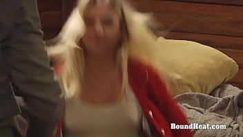 Sexy Busty Lesbian Slave Masturbating With Naughty Dom Mistress Till Orgasm thumbnail