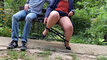 Damn it trust me you don't see this every day in a public park